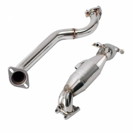 American Made Stainless Headers Mfg.  3” to 4” Stainless Exhaust Header Transition Muffler Adaptor 